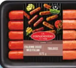 Walmart La Fernandière fresh breakfast or dinner sausages offer