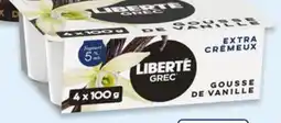 Walmart Liberté greek 2 x 130g or 4x100 g yogurt offer