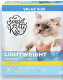Walmart Special Kitty lightweight cat litter 9 kg offer
