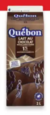 Walmart Québon chocolate milk offer