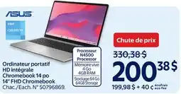 Walmart Asus 14 FHD Chromebook offer