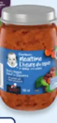 Walmart Gerber or Baby Gourmet organic pouches or jar purees or Love Child organic purees offer