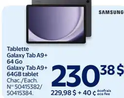 Walmart Galaxy Tab A9+ 64GB tablet offer
