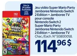 Walmart Nintendo Switch 2 Super Mario Party Jamboree Nintendo Switch 2 Edition + Jamboree TV offer