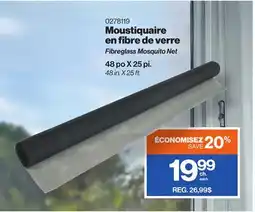Patrick Morin Fibreglass Mosquito Net offer