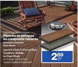 Patrick Morin Grooved Composite Deck Board offer
