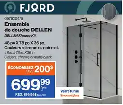 Patrick Morin DELLEN Shower Kit offer