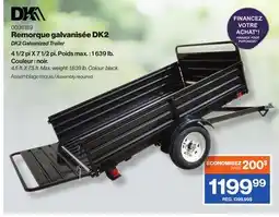 Patrick Morin DK2 Galvanized Trailer offer