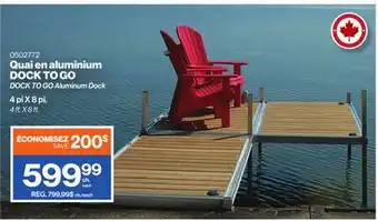 Patrick Morin DOCK TO GO Aluminum Dock offer