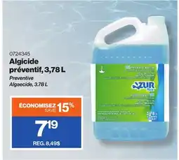 Patrick Morin Preventive Algaecide, 3.78 L offer