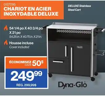 Patrick Morin DELUXE Stainless Steel Cart offer