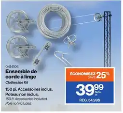 Patrick Morin Clothesline Kit offer