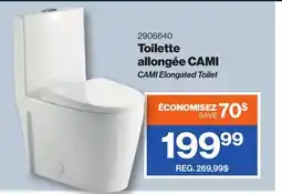 Patrick Morin CAMI Elongated Toilet offer