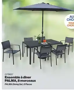 Patrick Morin PALMA Dining Set, 8 Pieces offer