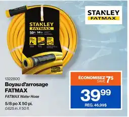 Patrick Morin FATMAX Water Hose offer