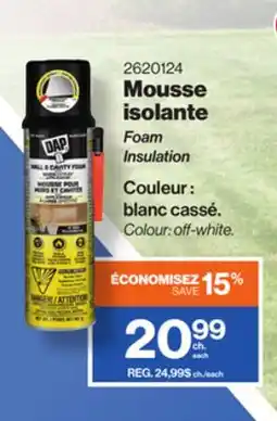 Patrick Morin Foam Insulation offer