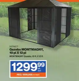 Patrick Morin MONTMAGNY Gazebo, 10 ft. X 12 ft offer