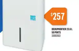 Canac Dehumidifier 23.6 L 50 Pints offer