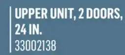 Canac upper unit, 2 doors, 24in offer