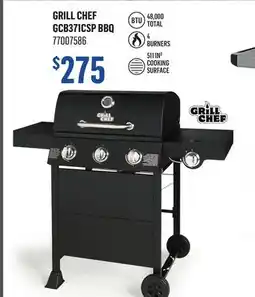 Canac Grill Chef GCB371CSP BBQ offer