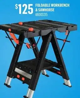 Canac Foldable Workbench & Sawhorse offer