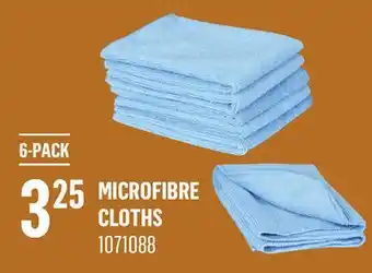 Canac Microfibre Cloths offer