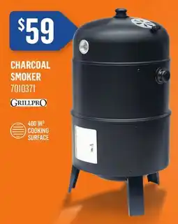 Canac Charcoal Smoker offer