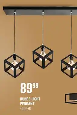 Canac Kube 3-Light Pendant offer