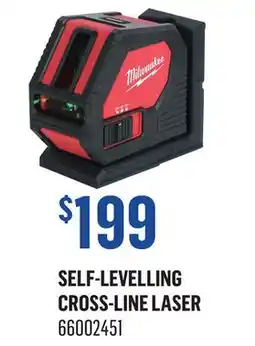 Canac Self-Levelling Cross-Line Laser offer