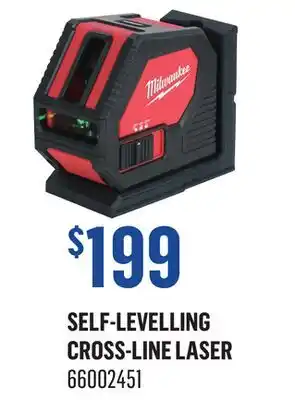 Canac Self-Levelling Cross-Line Laser offer