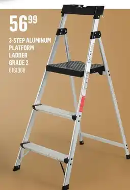 Canac 3-Step Aluminum Platform Ladder Grade 2 offer