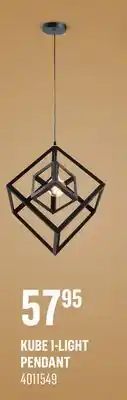 Canac Kube 1-Light Pendant offer