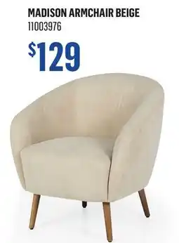 Canac Madison Armchair Beige offer