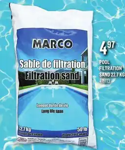 Canac Pool Filtration Sand 22.7 kg offer