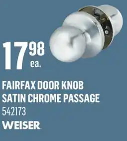 Canac Fairfax Door Knob offer
