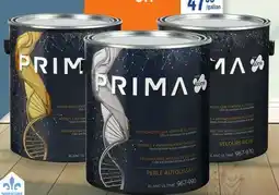 Canac Prima Flat Interior Latex Paint Ultimate White 3.78 L offer