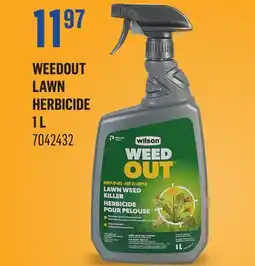 Canac WeedOut Lawn Herbicide offer