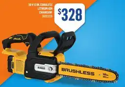 Canac 20 V 12 in. Cordless Lithium-Ion Chainsaw offer