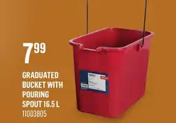 Canac Graduated Bucket with Pouring Spout 16.5 L offer