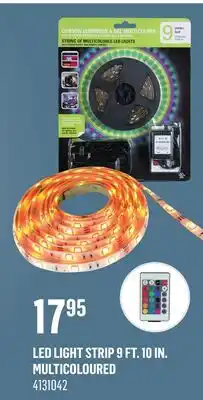 Canac LED Light Strip 9ft.10in. Multicoloured offer