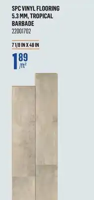 Canac SPC Vinyl Flooring offer