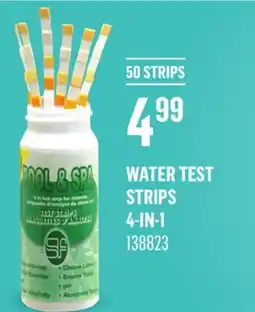 Canac Water Test Strips offer