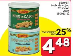 Rossy BEAVER Cashews offer