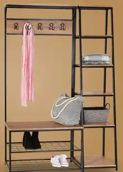 Canac Entryway Bench with Shelving Unit 47-1/4 in offer