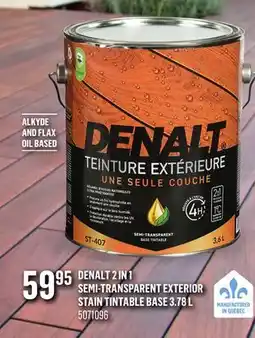 Canac Denalt 2 in 1 Semi-Transparent Exterior Stain offer