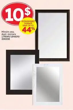 Rossy Asst. mirrors offer