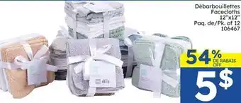 Rossy Facecloths offer