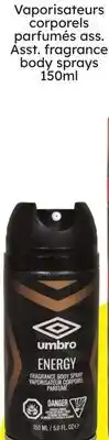 Rossy Asst. fragrance body sprays offer