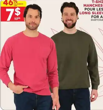 Rossy LONG SLEEVE T-SHIRTS FOR ADULTS offer