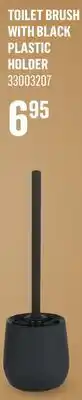 Canac Toilet Brush with Black Plastic Holder offer